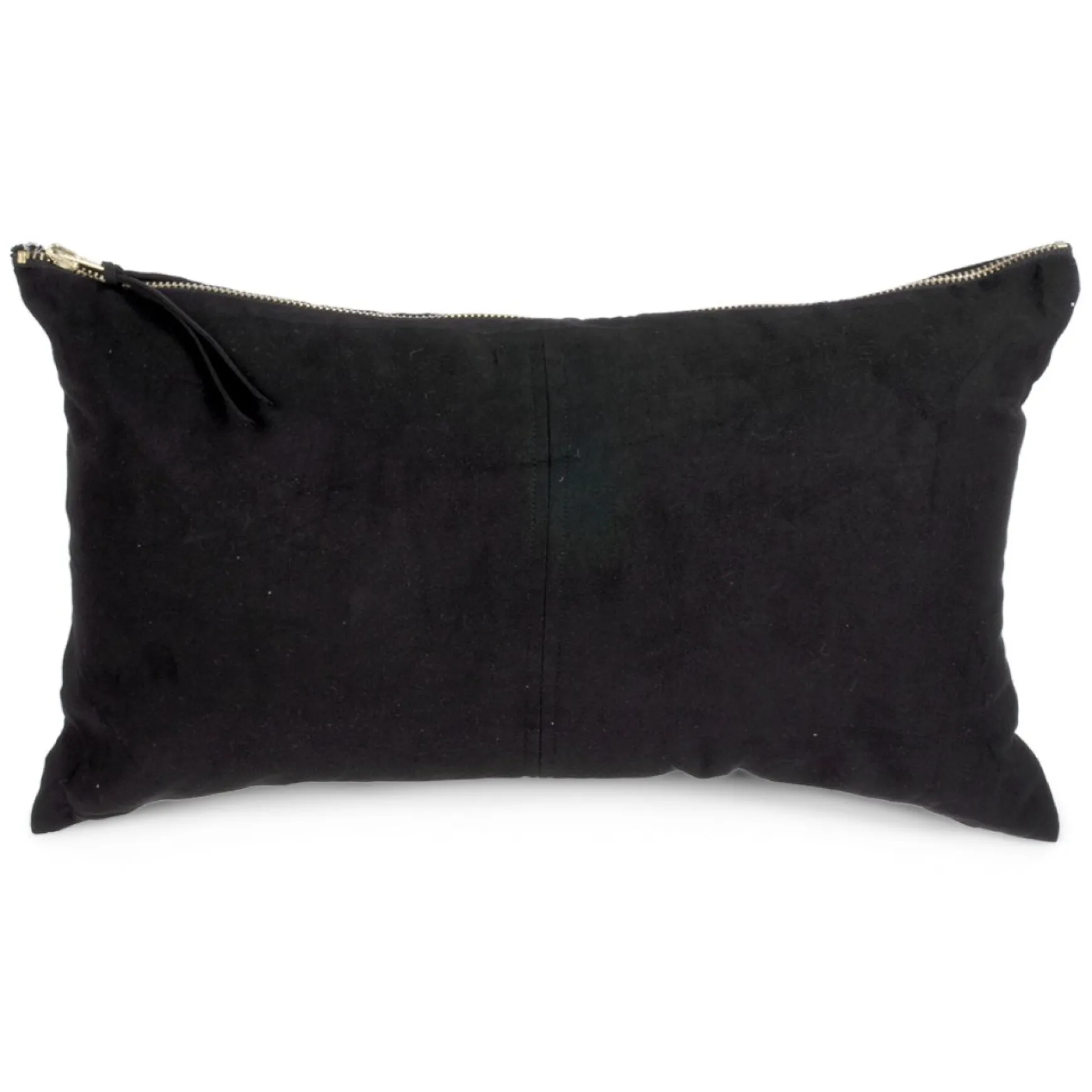 Cushions*Agence K Rectangle Faux Suede Cushion - Black