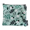 Lunches*Les textiles Patlin Reusable Medium Snack Bag - Green Flower
