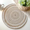 Tablecloths, Placemats & Napkins*Nostalgia Import Round Placemat - Mandala