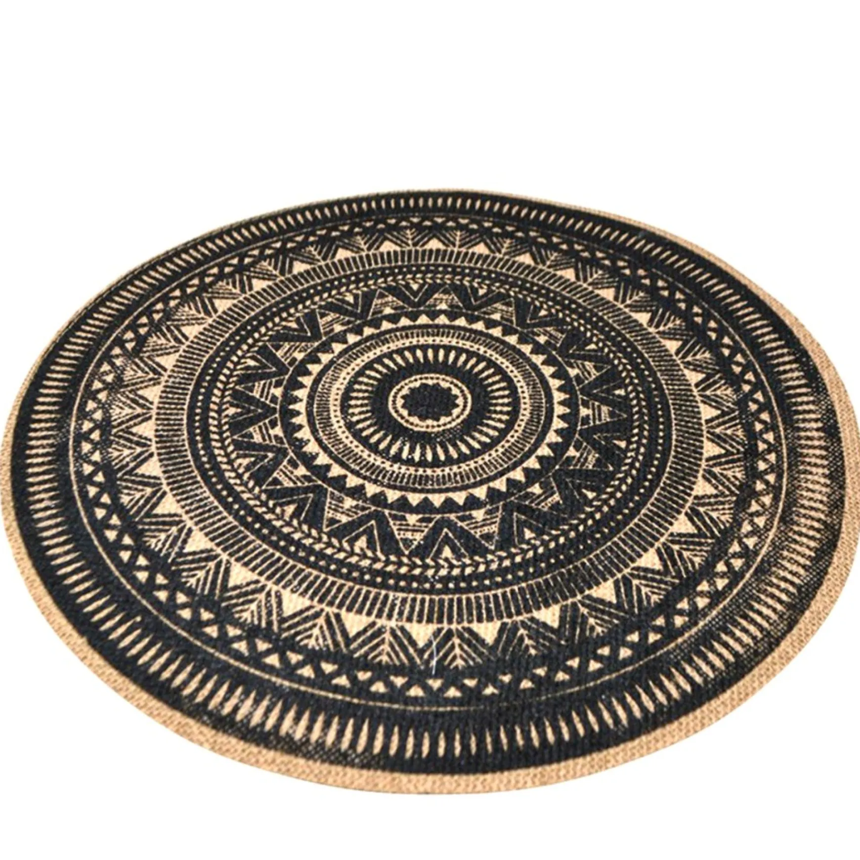 Tablecloths, Placemats & Napkins*Nostalgia Import Round Placemat - Mandala