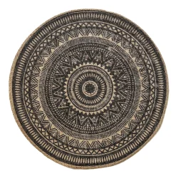 Tablecloths, Placemats & Napkins*Nostalgia Import Round Placemat - Mandala
