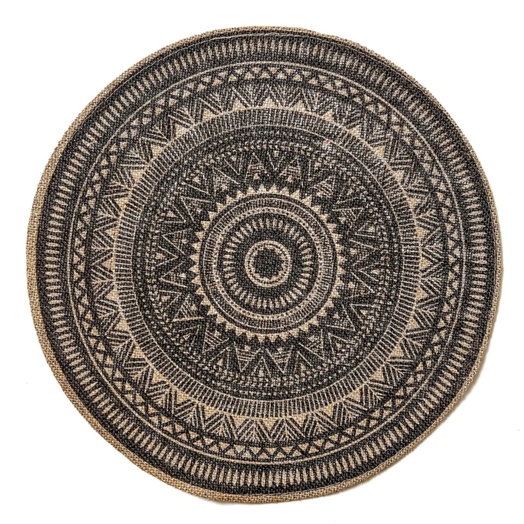 Tablecloths, Placemats & Napkins*Nostalgia Import Round Placemat - Mandala