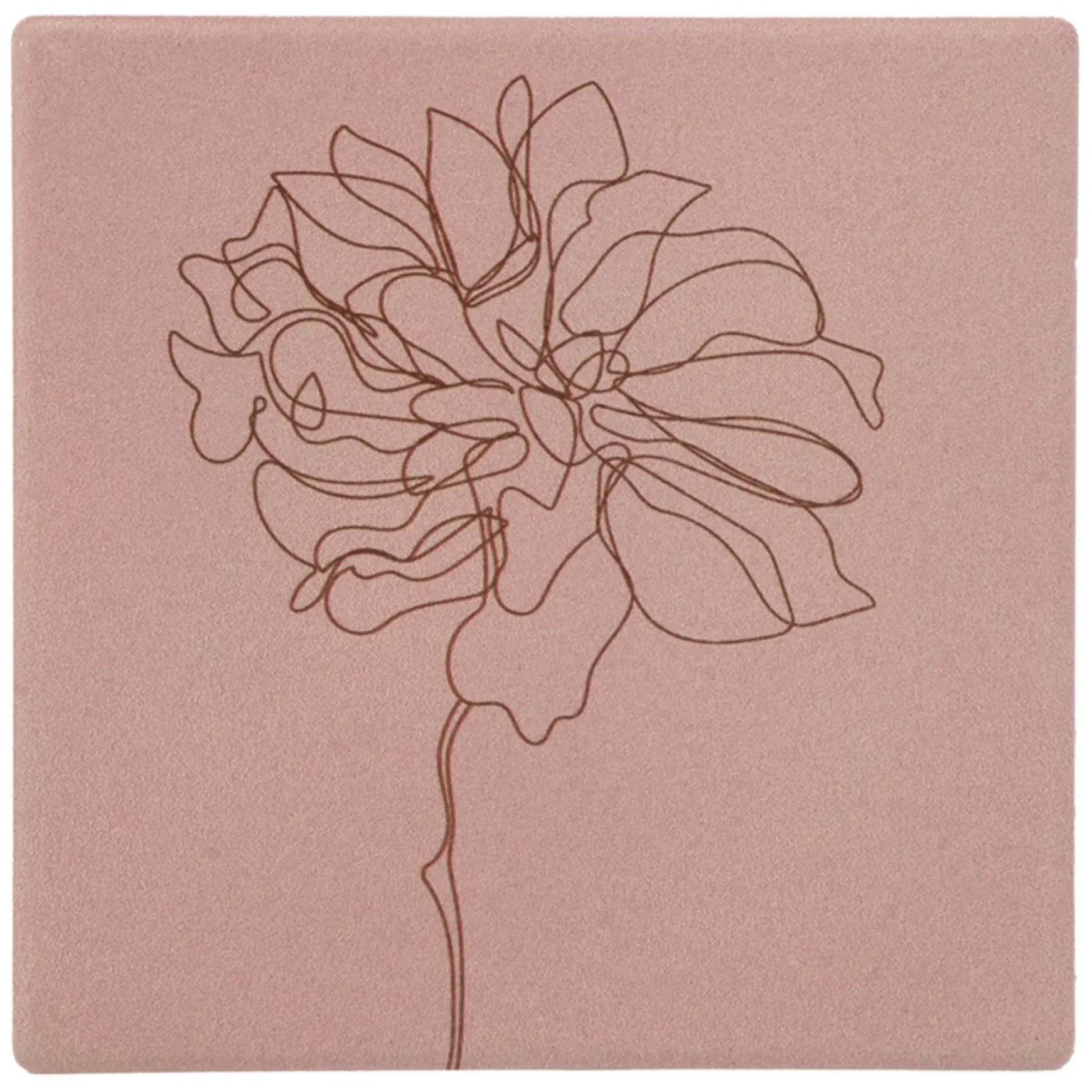 Serving Accessories*Attitudes Import Set Of 4 Coasters - Flowers