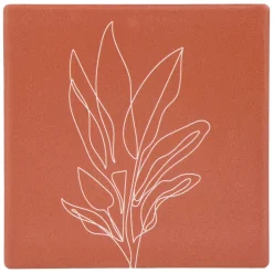 Serving Accessories*Attitudes Import Set Of 4 Coasters - Flowers
