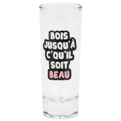 All For Spirits*Attitudes Import Set Of 4 Shot Glasses - Girl's Party