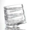 All For Spirits*Intercontinental Mercantile Set Of Spiral Glasses And Coasters