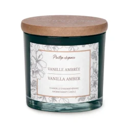 Decorative Candles*Attitudes Import Small Glass Candle - Amber Vanilla