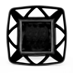 Dishware*Danesco Square Bowl - Matte Black