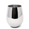 All For Wine*Danesco Stainless Steel Stemless Wine Glasse
