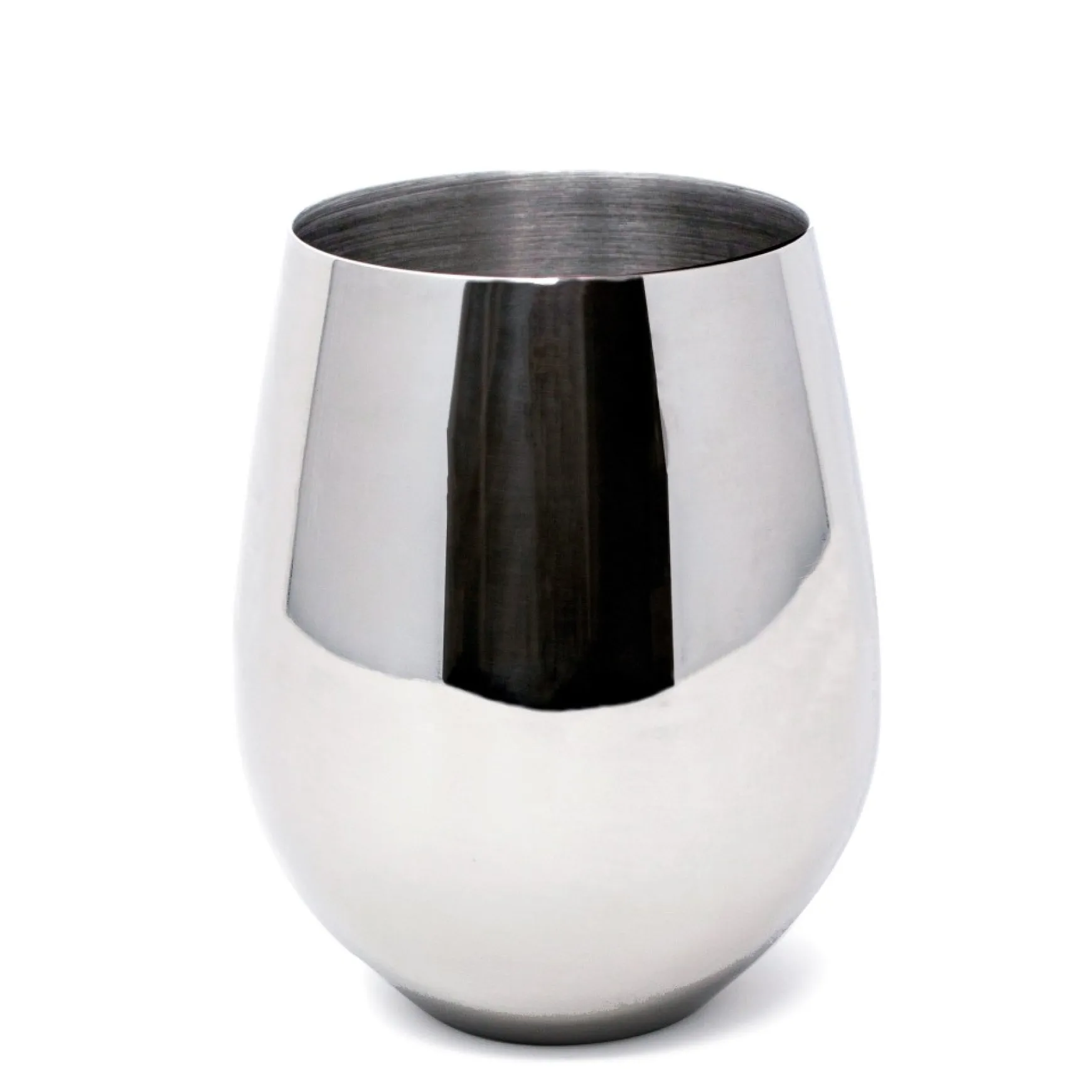 All For Wine*Danesco Stainless Steel Stemless Wine Glasse