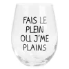 All For Wine*Attitudes Import Stemless Wine Glass - "Ou J'Me Plains"