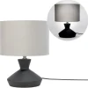 Luminaires*Attitudes Import 2 Table Lamp - Black