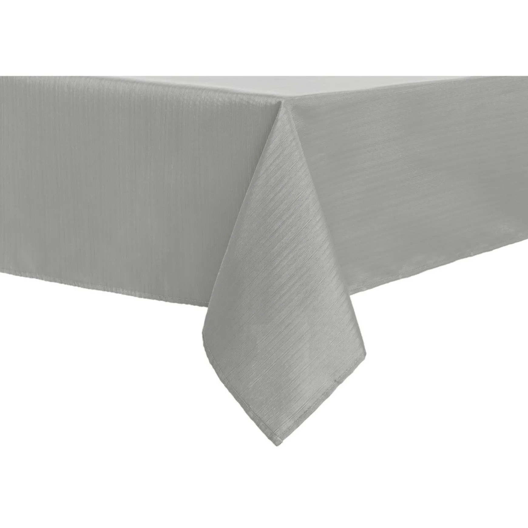 Tablecloths, Placemats & Napkins*Safdie & Co Textured Fabric Tablecloth - Light Grey