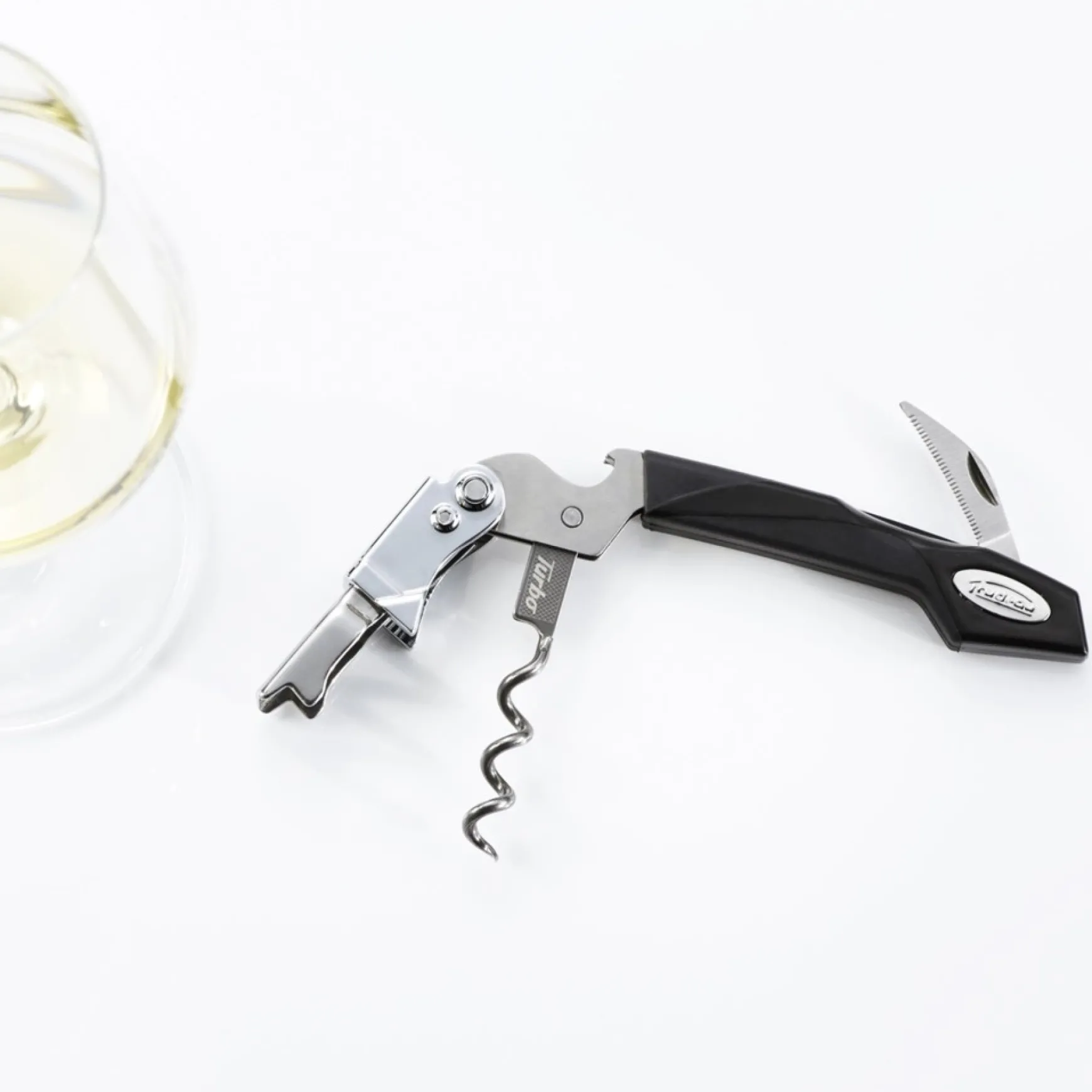 All For Wine*Trudeau Turbo Double Lever Corkscrew