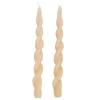 Decorative Candles*CTG Brands Twisted Candle Set - Sand