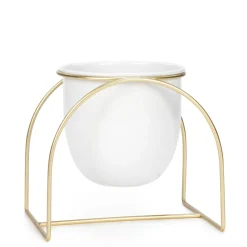 Vases & Pots*Attitudes Import Vase On Golden Stand