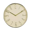Clocks*Attitudes Import Wall Clock - Gold