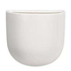 Planters*Abbott Wall Vase - White