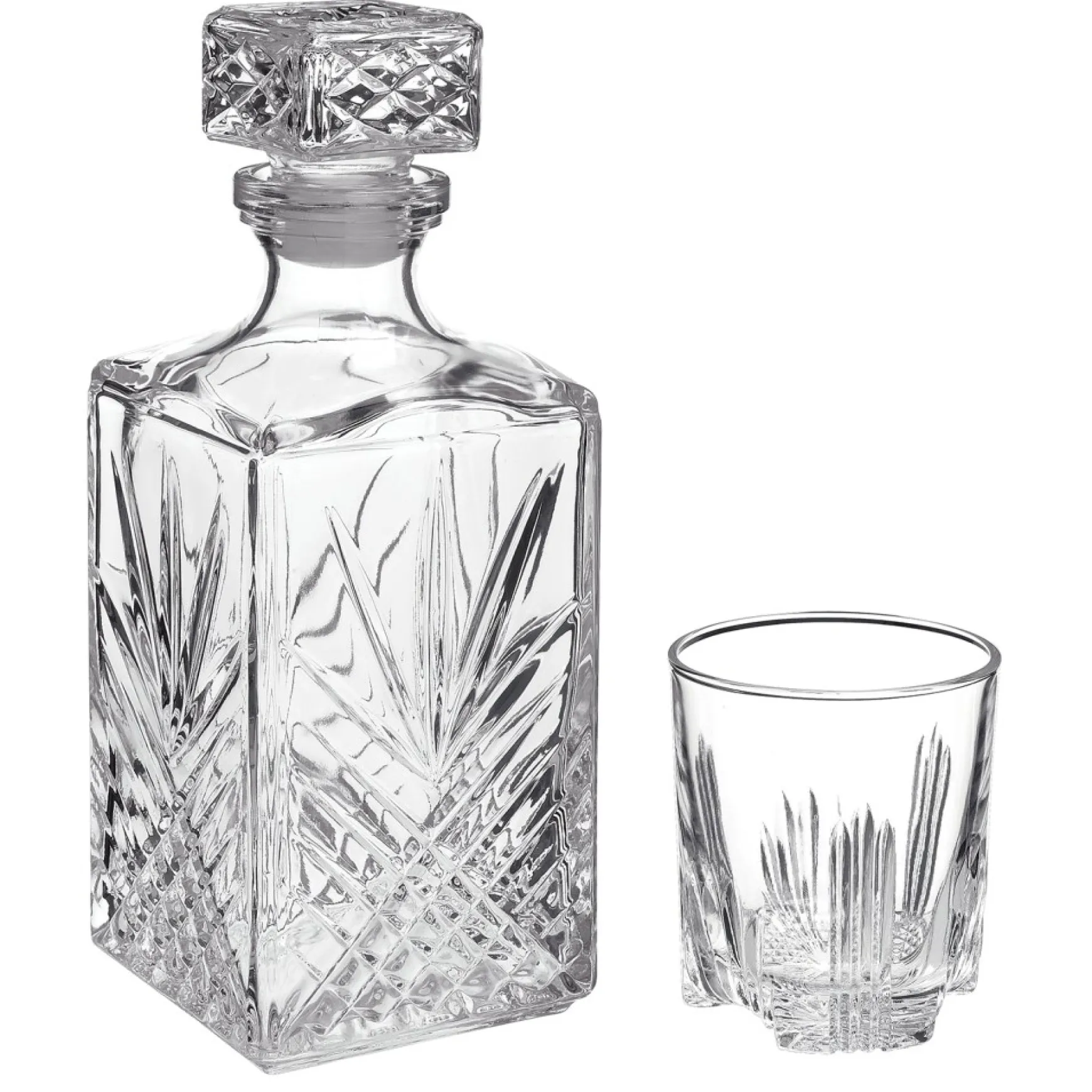 All For Spirits*Trudeau Whiskey Service Set