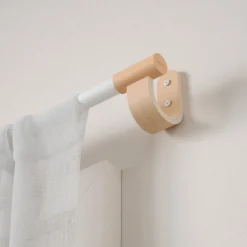 Poles & Curtains*Umbra White Curtain Rod - Bellwood