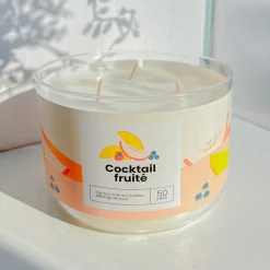 Scented Candles*Kozy x Three Wix & CO 3-Wick Candle - Fruity Cocktail
