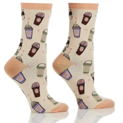 Slippers, Socks & Sandals** Women's Socks - Coffee