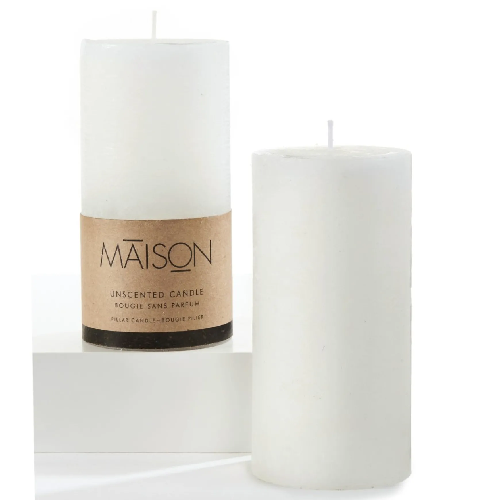 Decorative Candles*Gift Craft 3X3 White Pillar